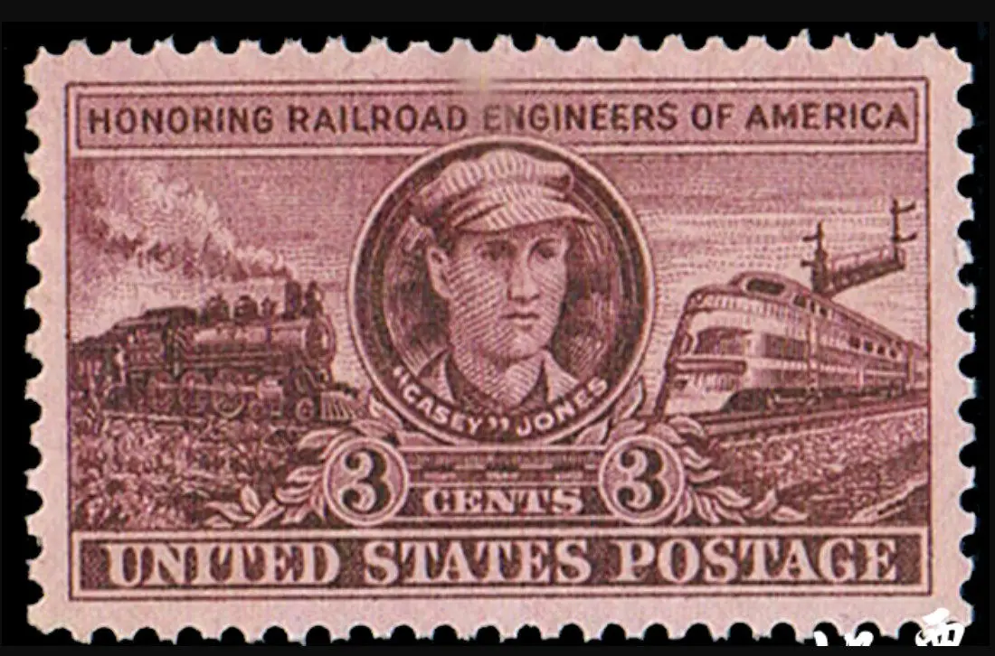 1 Teile/satz Neue US Post Stempel 1950 Eisenbahn Zug Briefmarken MNH Image