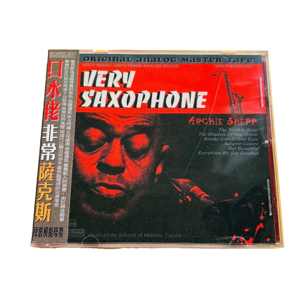 Brandneue Versiegelte Audiophile Saxophon-CD mit Weitem Klangbild Meisterliche Auftritte HiFi-Audio-Testkollektion Image