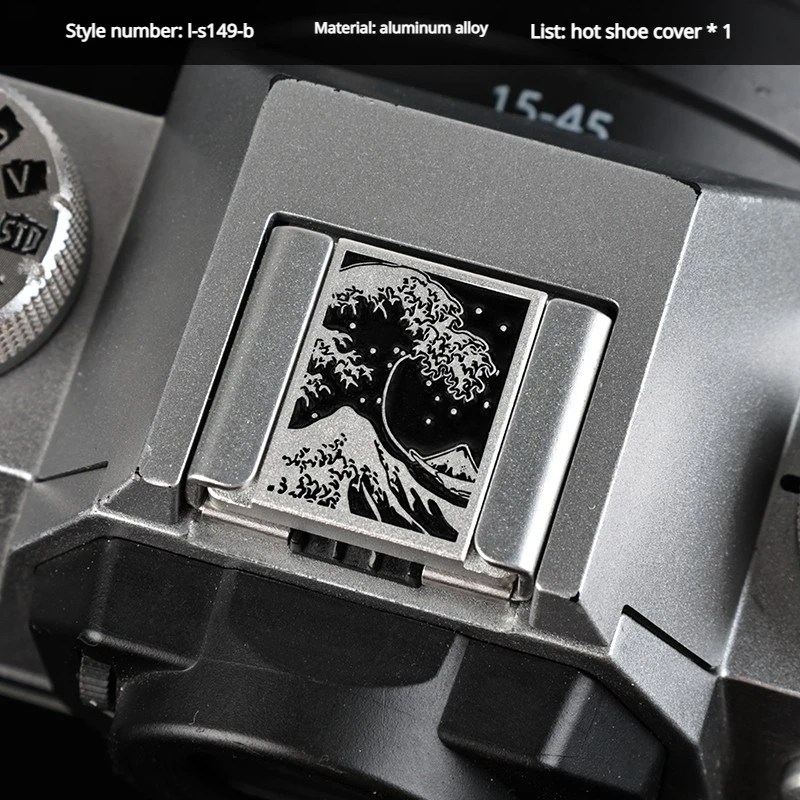 Metall-Kamera-Hotshoe-Abdeckung, geeignet für Fuji XS20 x100VI XT50 Canon R8 r50 r6 Nikon Z50 ZFC Z30 spiegellose Kameras, Zubehör Image