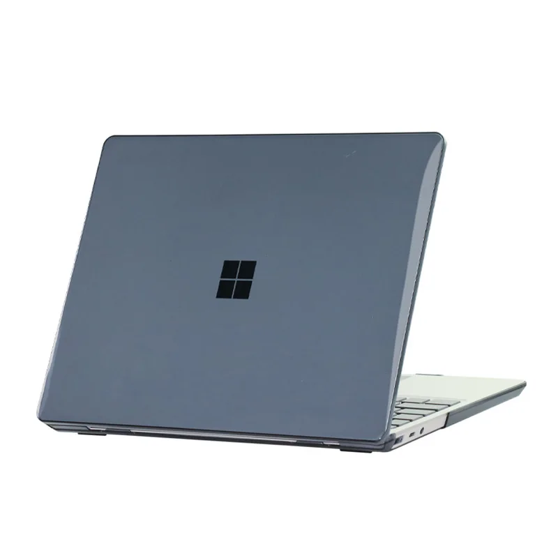 Étui pour ordinateur portable en PC mat et cristallin pour Microsoft Surface Laptop 7 15 2024, Laptop Go 1/2/3/4/5, Laptop 5 12,4/13,5/15 pouces