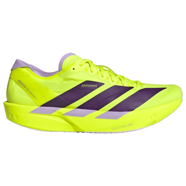 adidas - Adizero Takumi Sen 11 - Runningschuhe UK 11 | EU 46 gelb/lila
