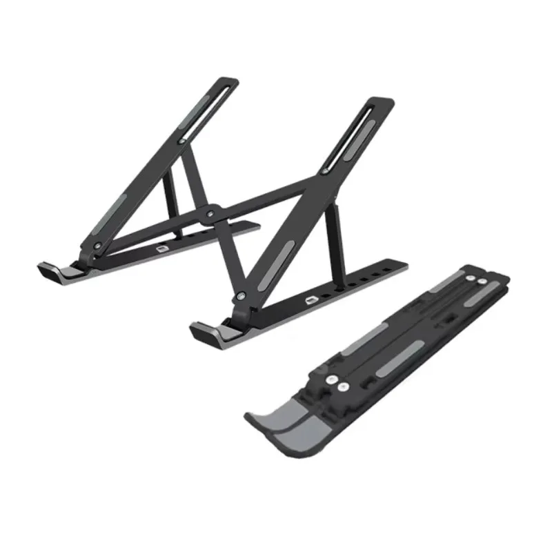 Tragbarer Laptop-Ständer Verstellbarer Faltbarer Halter für MacBook Air Pro iPad Tablet Universeller Notebook-Computer Kühlbasis Image