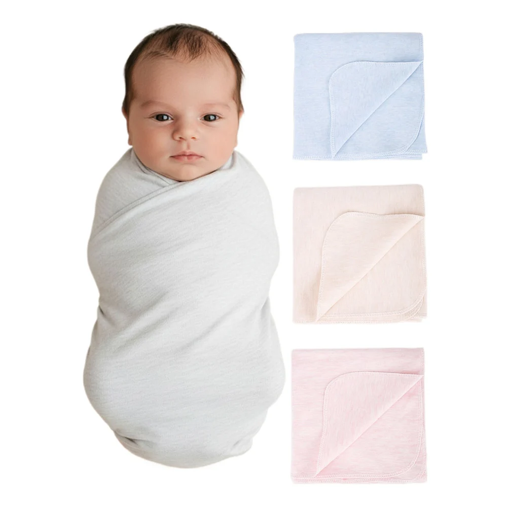 0-6 Monate Baby-Puckdecke Einlagige Neugeborenen-Thermodecke Baby-Wickeldecke Bettzeug für Neugeborene Krankenhauszimmer-Puckdecke Image