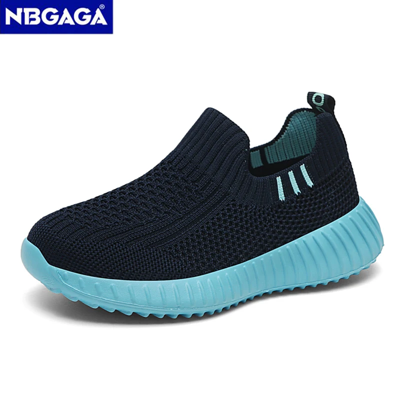 Kinderschuhe Jungen Laufen Sportschuhe Kinder Socken Turnschuhe große Mädchen atmungsaktive Mesh Schul schuh weiche Sohle lässig Walking Tenis