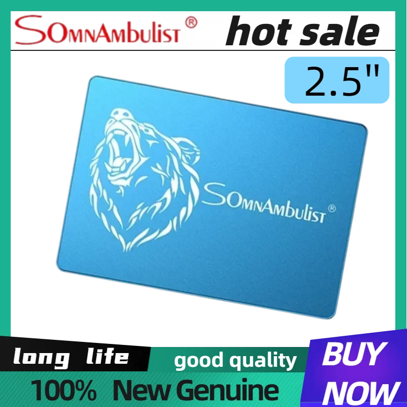 SomnAmbulist SSD 2,5'' Schnelle Solid-State-Laufwerke Großhandel SATA-Schnittstelle Geeignet für Notebook & Desktop PC System-Upgrade Image