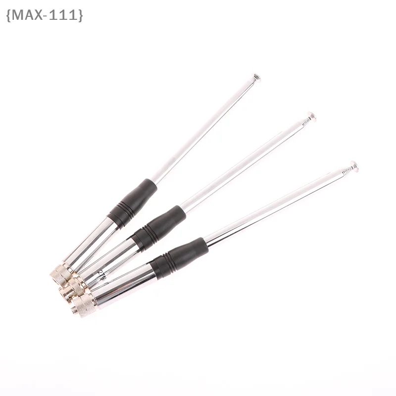 【F2-MAX111】 Walkie-Talkie 27MHz CB Einziehbare Hochleistungs-Teleskopantenne für Tragbare Funkgeräte SMA-Buchse SMA-Stecker BNC-Anschlüsse Image