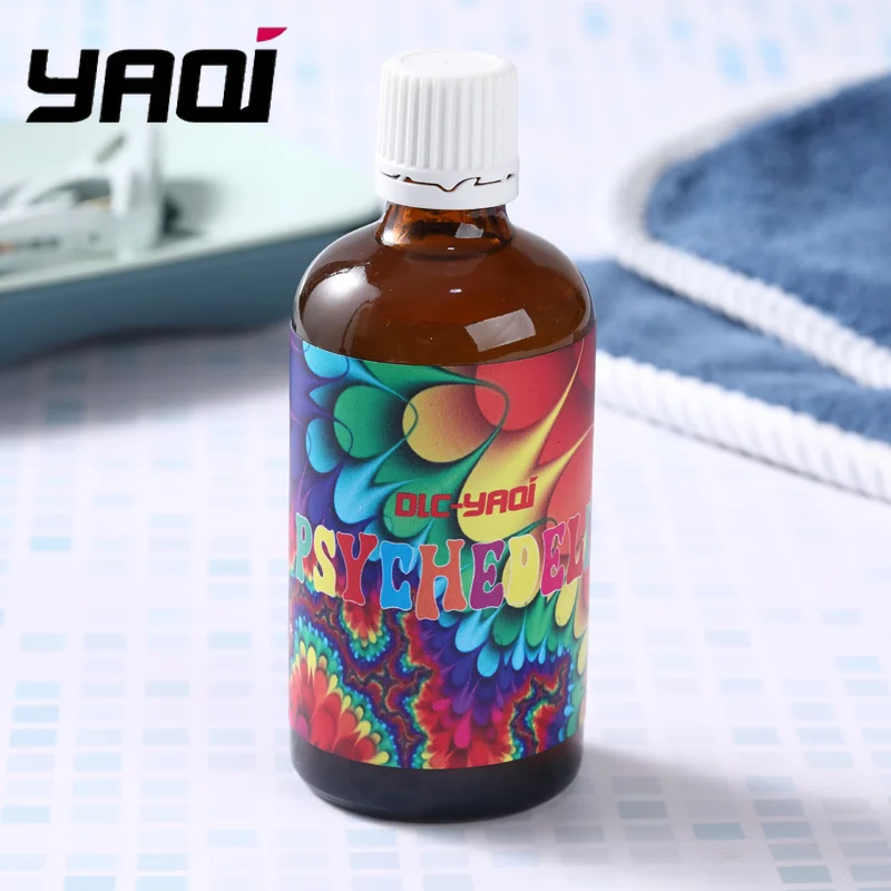 2026 Blitzverkauf Luxuriöser Premium YAQI Psychedelic Aftershave, 100ml Alkoholfreie Formel für die Tägliche Männerpflege Image