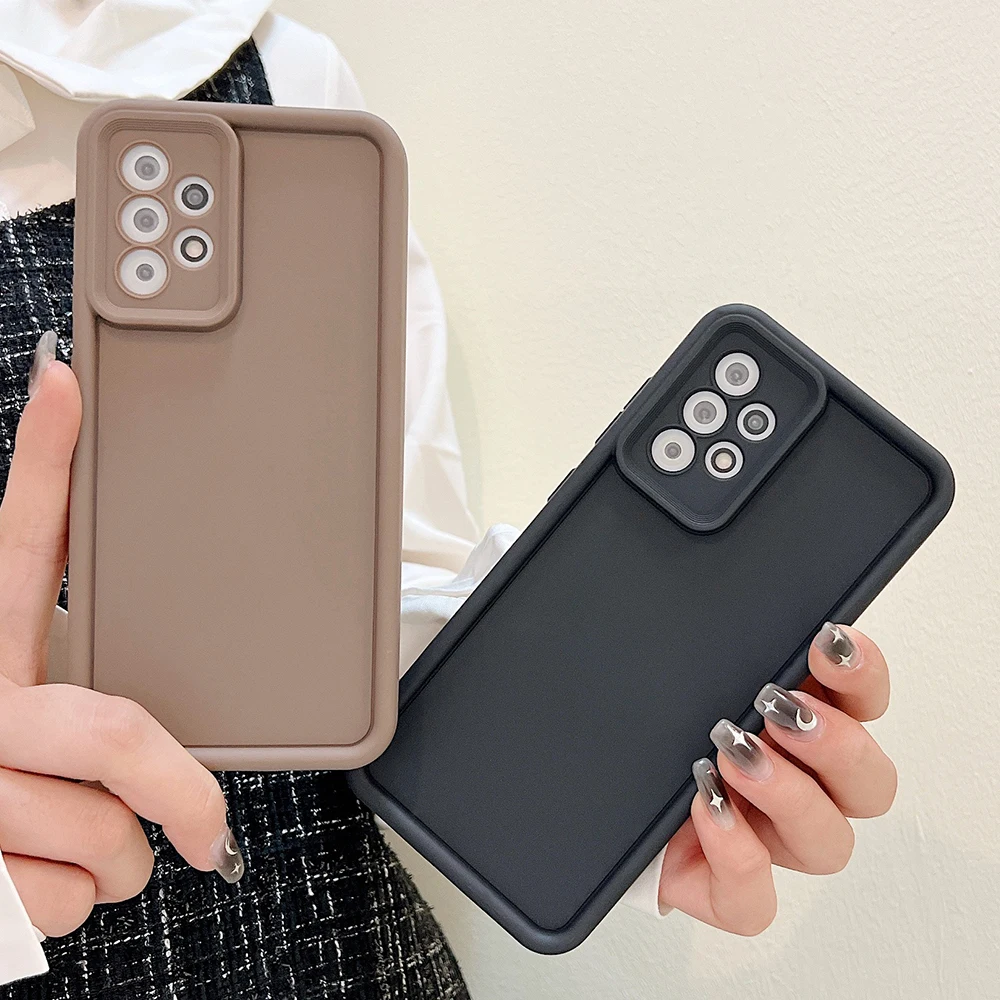 Weiche Silikon-Handyhülle für Samsung S26 Ultra S25 S24 Plus S23 S22 Plus S21 S20 FE A17 A07 A56 A16 5G A55 A54 A36 A34 A35 Cover Image
