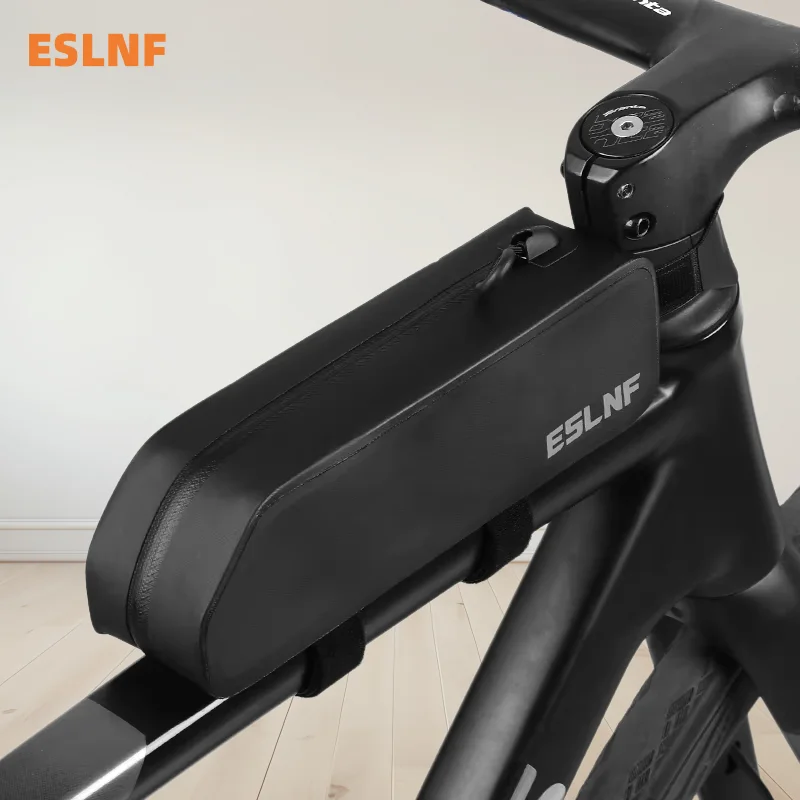 ESLNF Aero-Design Fahrradrahmentasche 600D TPU Thermisch Gepresst Wasserdicht 3D Fahrrad-Oberrohrtasche Image