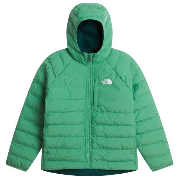 The North Face - Boy's Reversible Perrito Hooded Jacket - Kunstfaserjacke Gr XL türkis