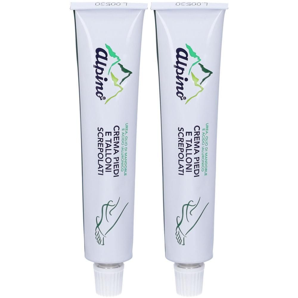 Alpino Crema Piedi e Talloni Screpolati 2x50 ml