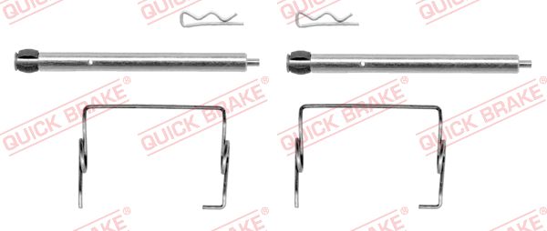 QUICK BRAKE Zubehörsatz, Scheibenbremsbelag 1091267 Image