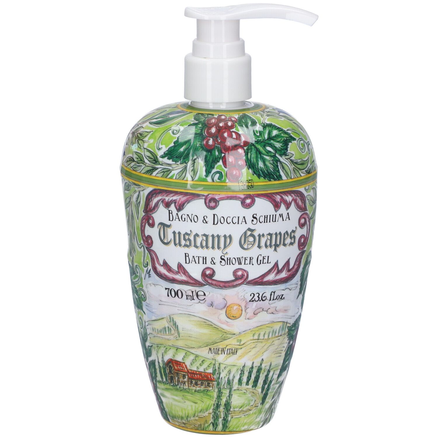 Rudy Profumi Bagno Docciaschiuma Linea Tuscany Grapes 700 ml Schiuma d