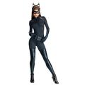 Rubie's Official Deluxe Catwoman Ladies Fancy Dress Dark Knight Batman Superhero Womens Costume(Large)