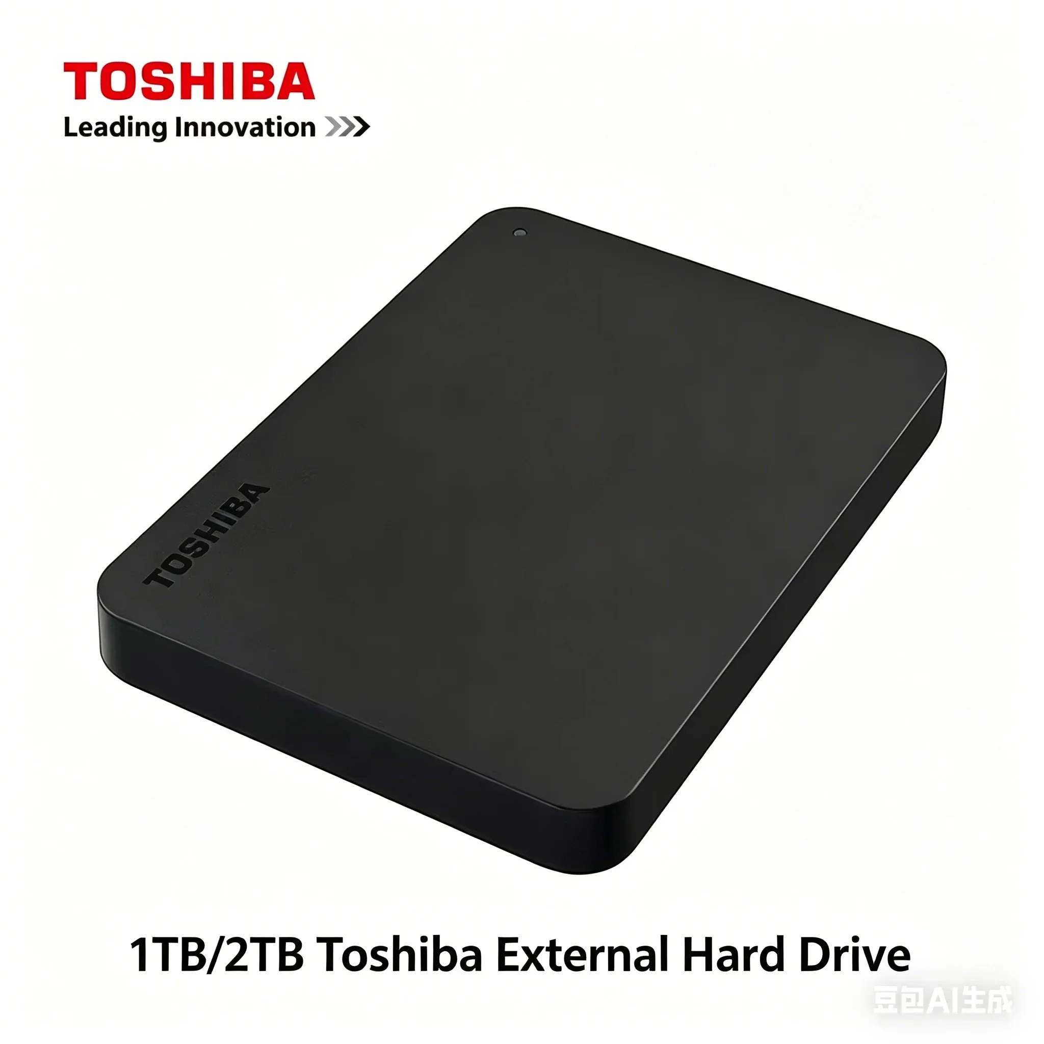 2026 Neuer A3 HDTB410YK3AA Canvio Basics 500GB 1TB 2TB 4TB Externer tragbarer Festplattenspeicher USB 3.0, Schwarz für Toshiba Image