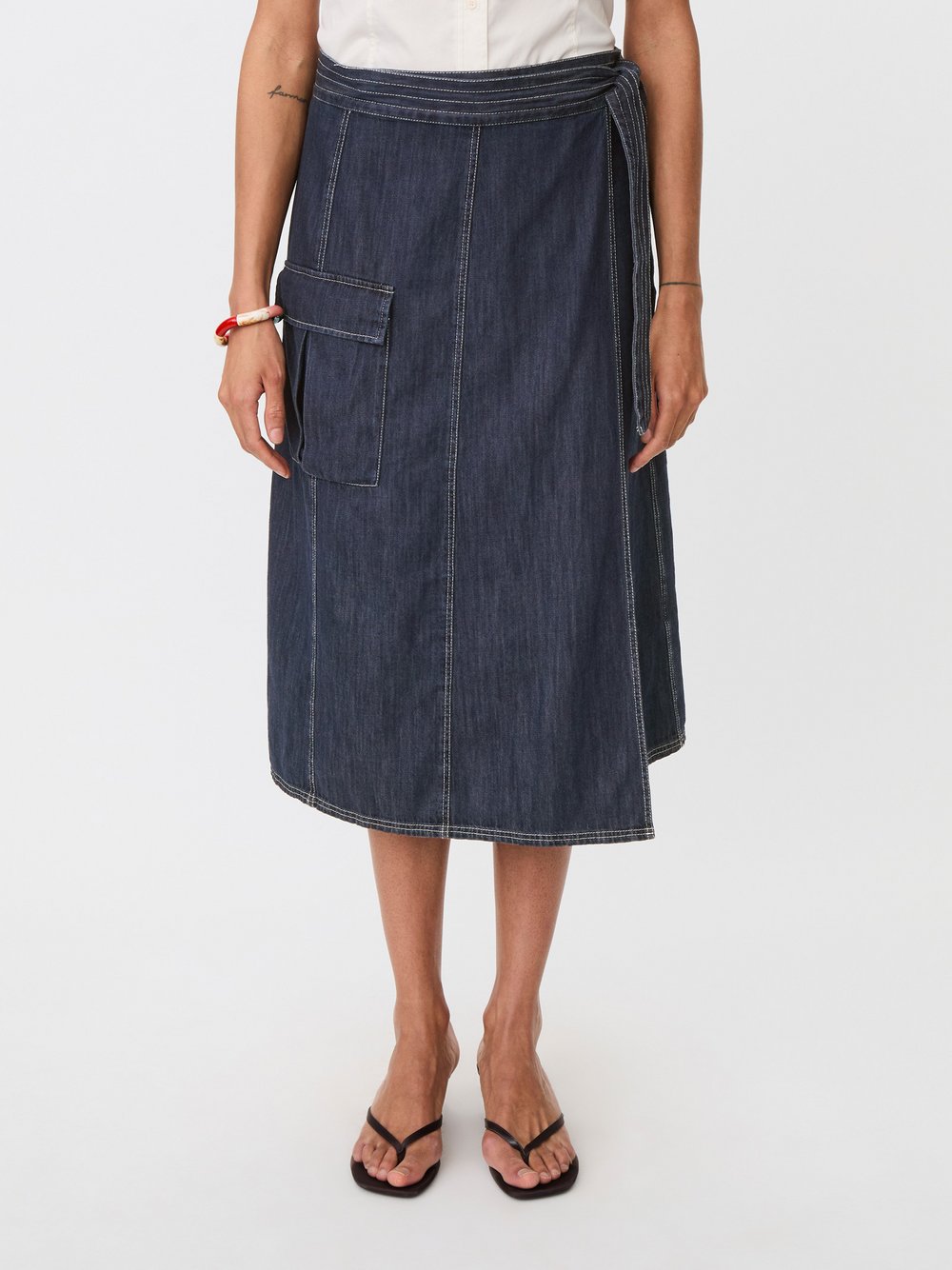 Masai Midirock Damen denim, 38