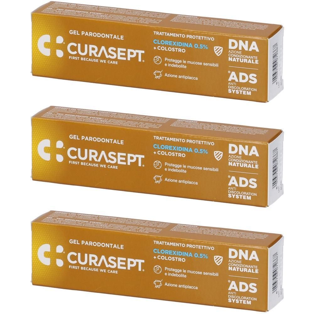 Curasept Gel Parodontale Ads Dna Pro 3x30 ml