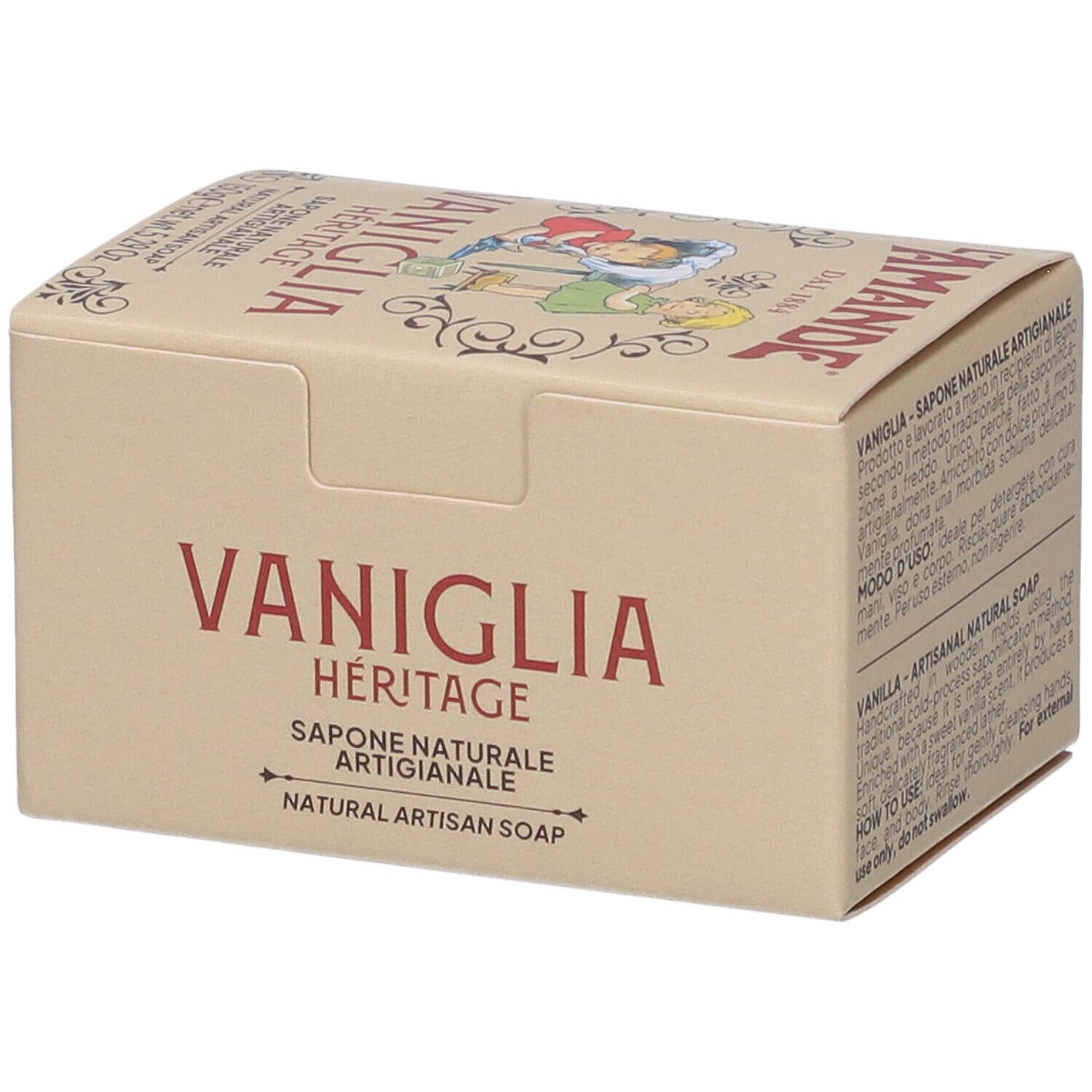 L'Amande Sapone Naturale Artigianale Vaniglia 150 g Soluzione