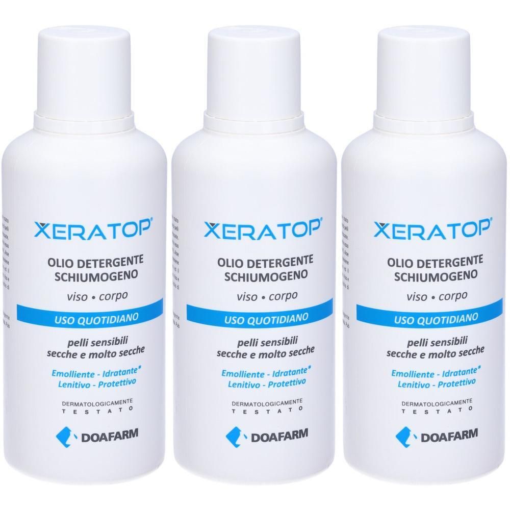 Xeratop Olio Detergente 3x500 ml