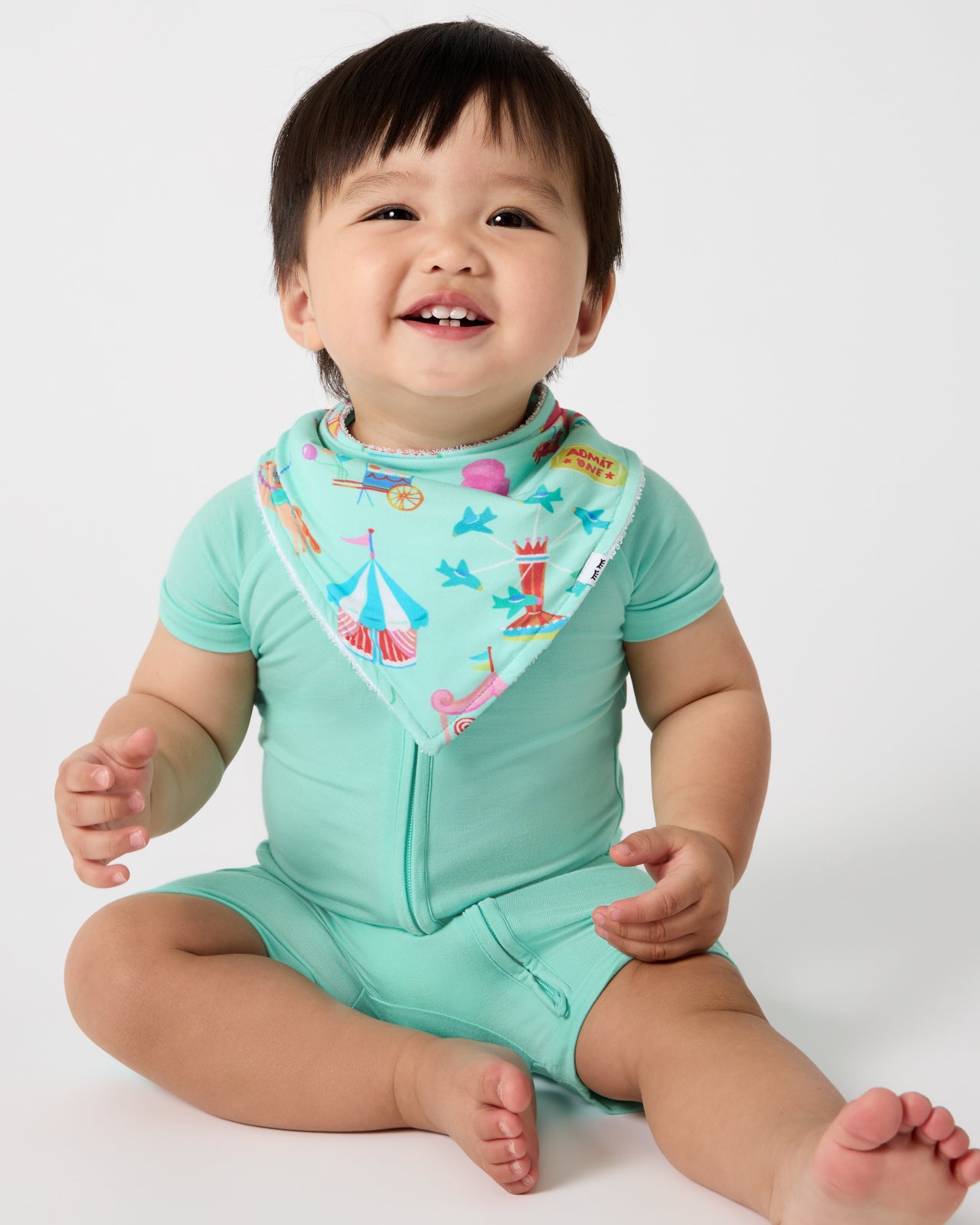 Fizzy Fair Bamboo Bandana Bib - OSFA