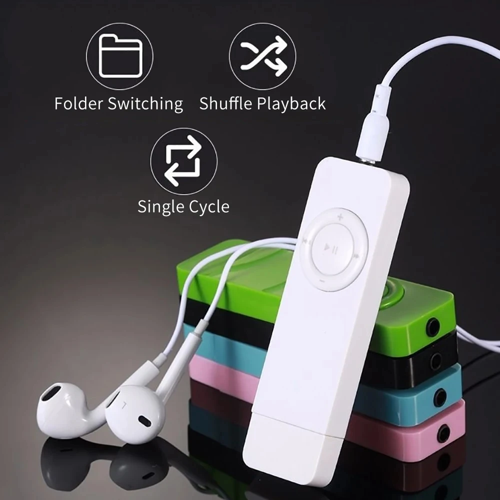 Carte USB en ligne lecteur MP3 disque U Mini lecteur lecteur USB 2.0 son sans perte médias de musique lecteur MP3 prise en charge de la carte Micro TF