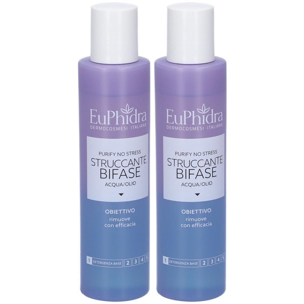 Euphidra Struccante Bifase Purify No Stress - Risparmia il 10% con cod