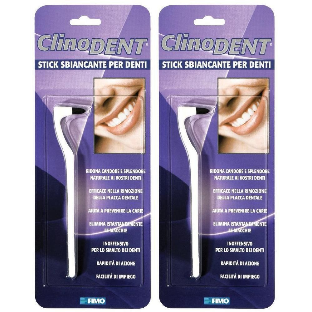 Clinodent Stick Sbiancante Denti 1 Pezzo 2x1 St