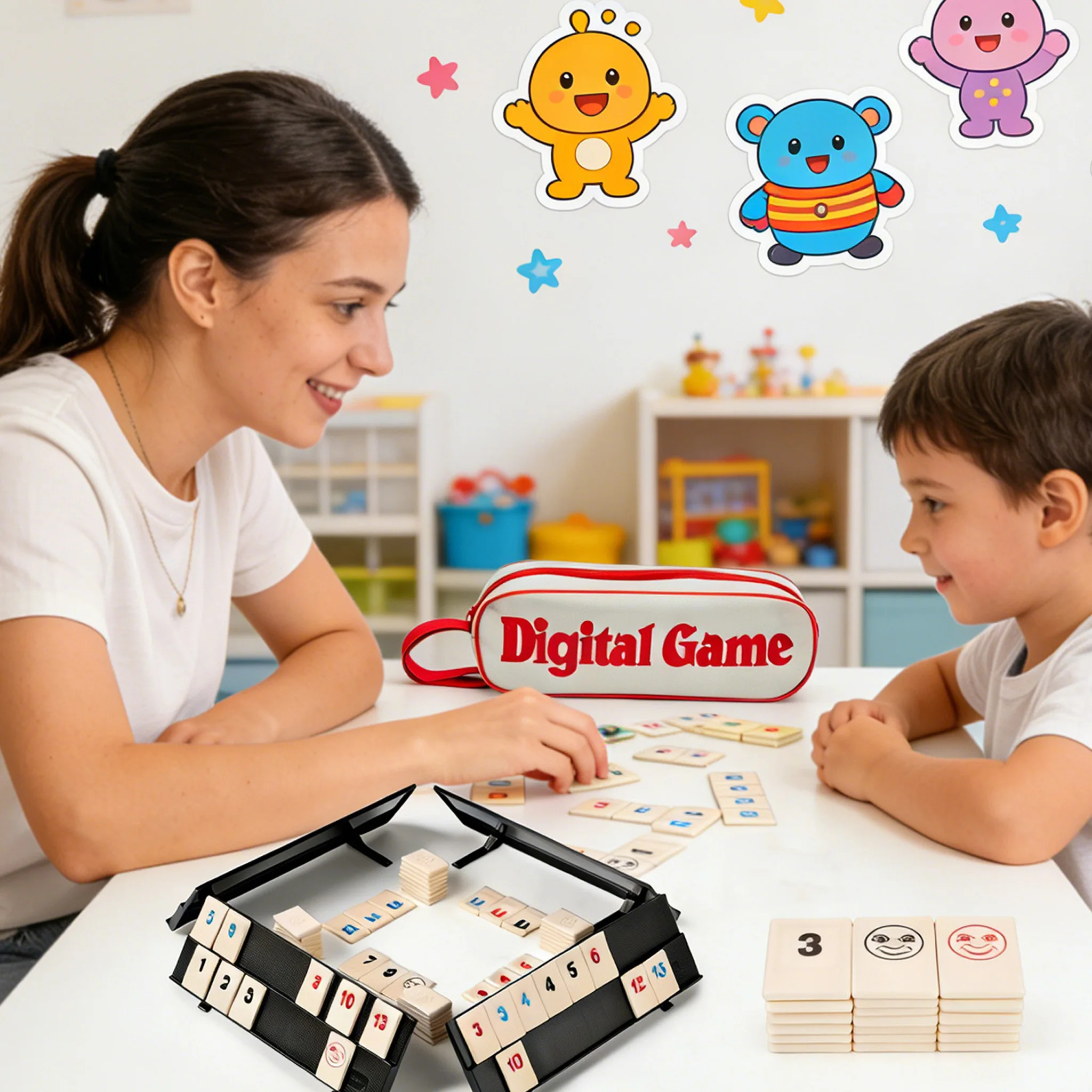 Nouveauté 2026 : Jeu de Rummy de Voyage Rummikub, Best-seller, Jeux de société décontractés pour soirées, Jeux de réflexion, Jeux de tirage, Échecs, Jeu de correspondance des chiffres, Cadeaux
