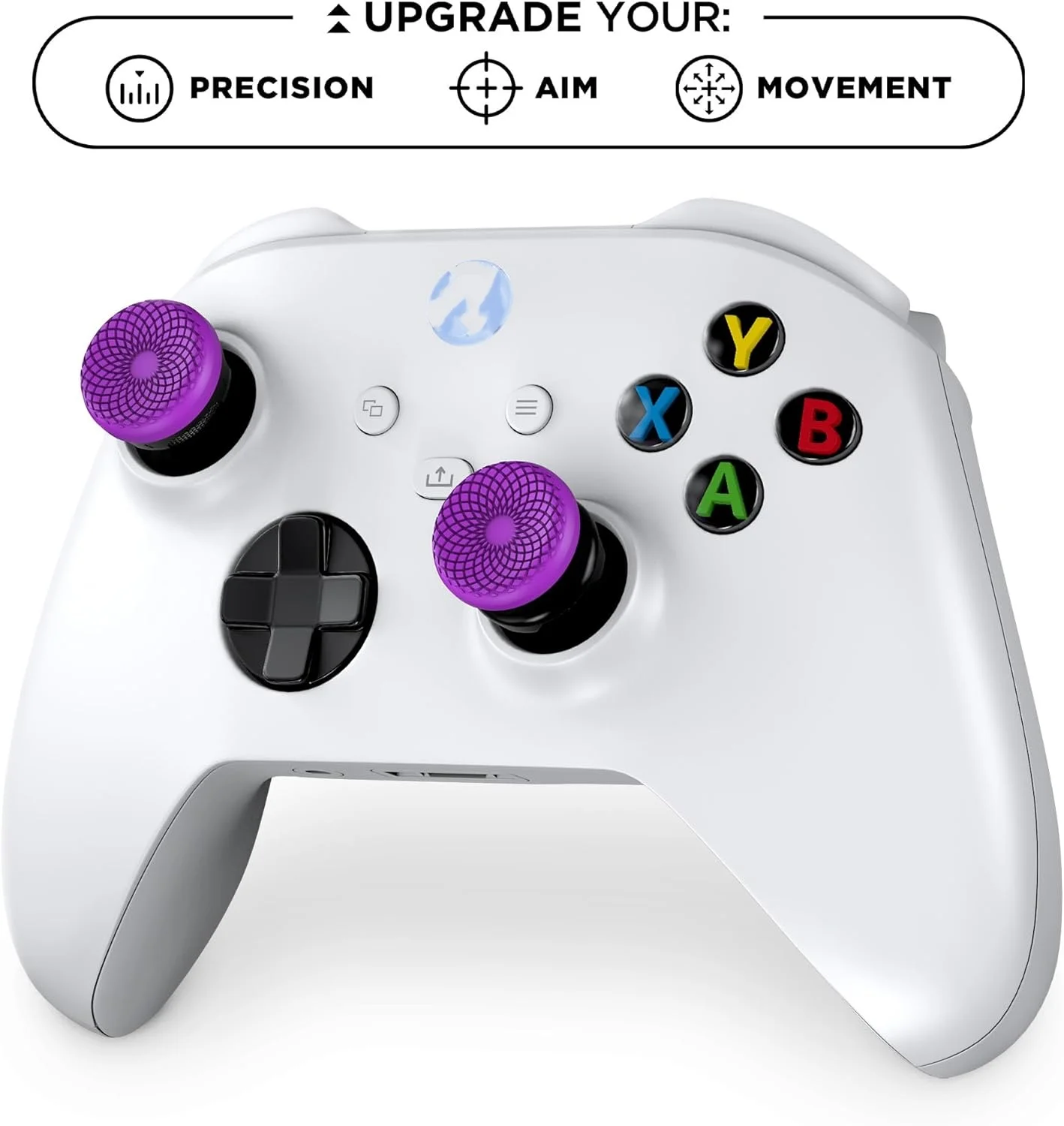2Pcs Hand Grip Extenders Caps for Xbox Series Game Controller Gamepad Thumb Stick Grips High/Low Rise Covers For Xbox one/One S