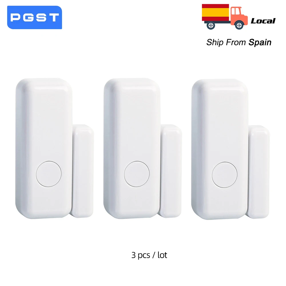 Türsensor 433 MHz Wireless Smart Alarm Security System Warnungen Fenstertür Verbindung mit Alarm Host Image