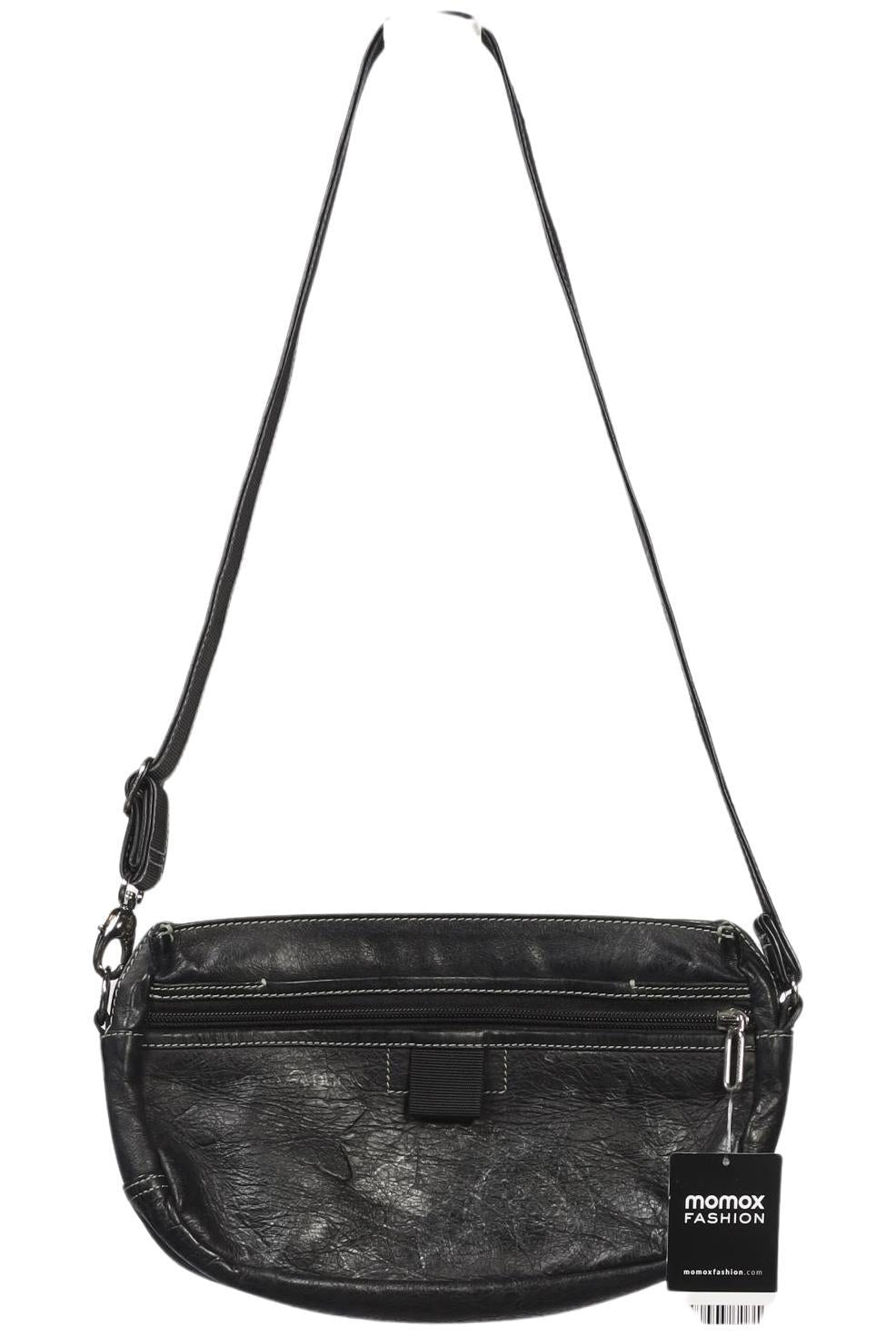 Mandarina Duck Damen Handtasche klein Leder, Gr. , Schwarz, kein / Etikett / Leder