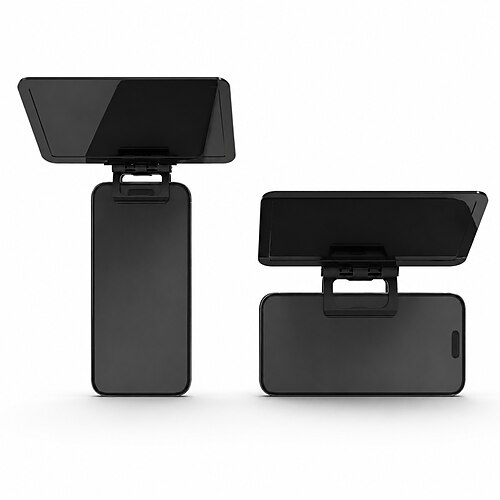2 Stück blendfreie Autohalterung mit Sonnenblende, Sonnenschutz-Handyhalterung für das Armaturenbrett, verhindert Reflexionen für mehr Fahrsicherheit, universeller Sonnenschutz für Smartphones mit