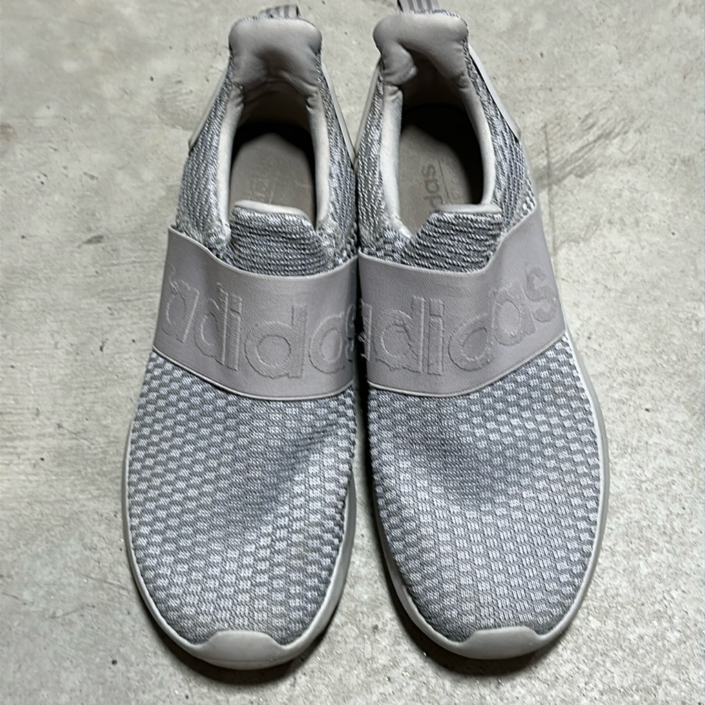 Adidas Shoes | Adidas Racer Running Shoes Men's Mesh Breathable Sports Shoes Slip-On | Color: Gray | Size: 7