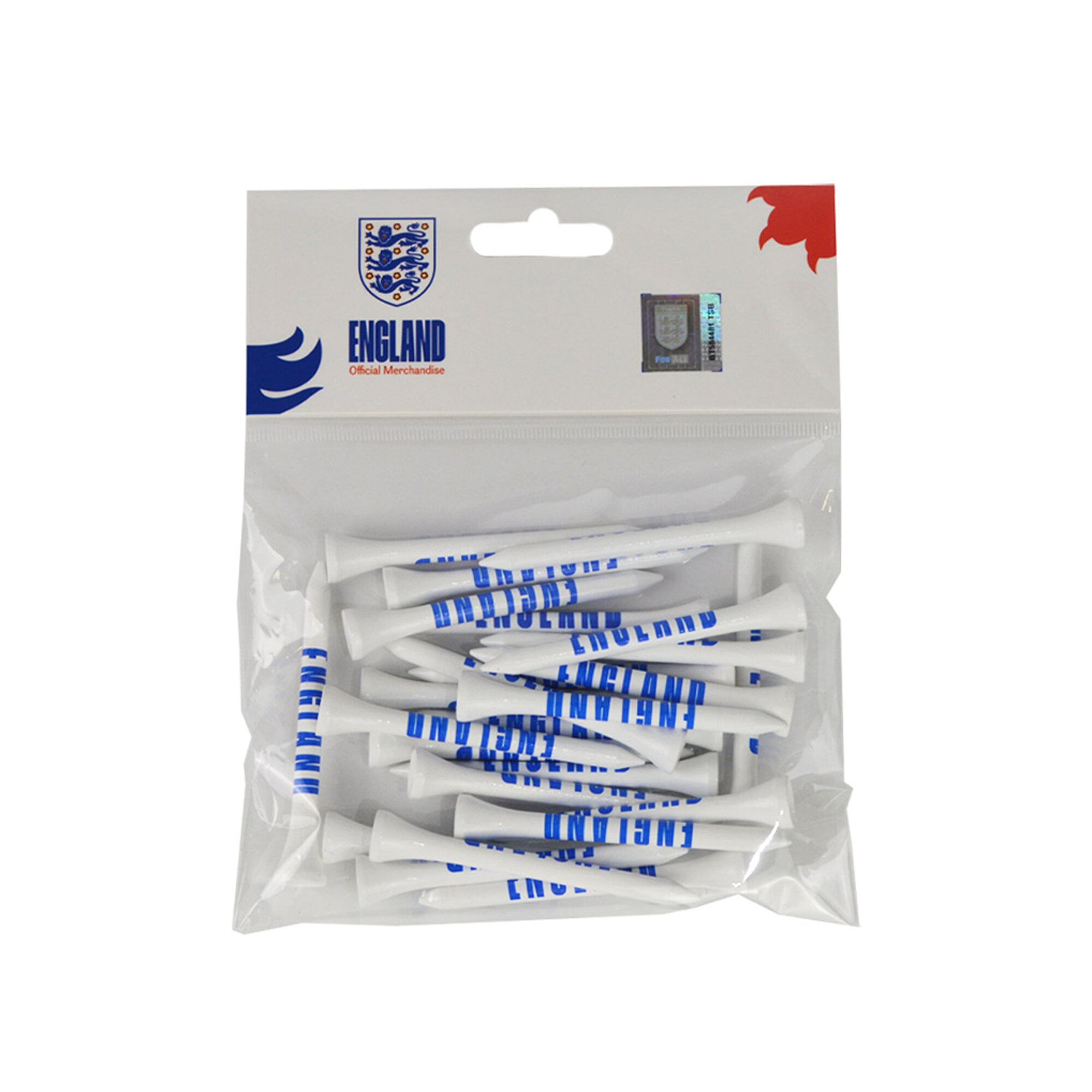 England Golf-Tees im Beutel - 50er-Pack