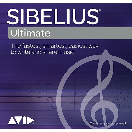 Sibelius Sibelius | Ultimate 1-Year Subscription Music Notation Software (EDU Teams) 4935-00329-00_EN