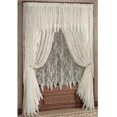 Wisteria Arbor Tailored Panel, 56 x 84, Ivory