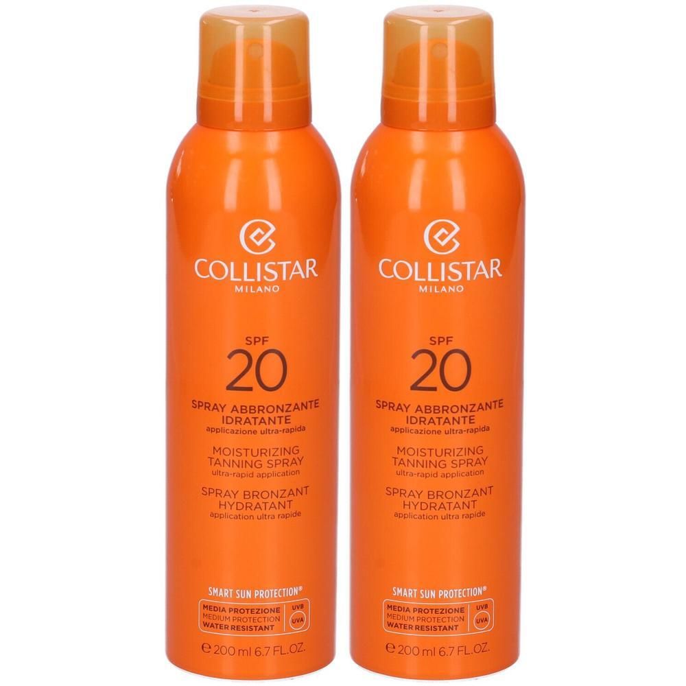 Collistar Spray Abbronzante Idratante SPF20 2x200 ml