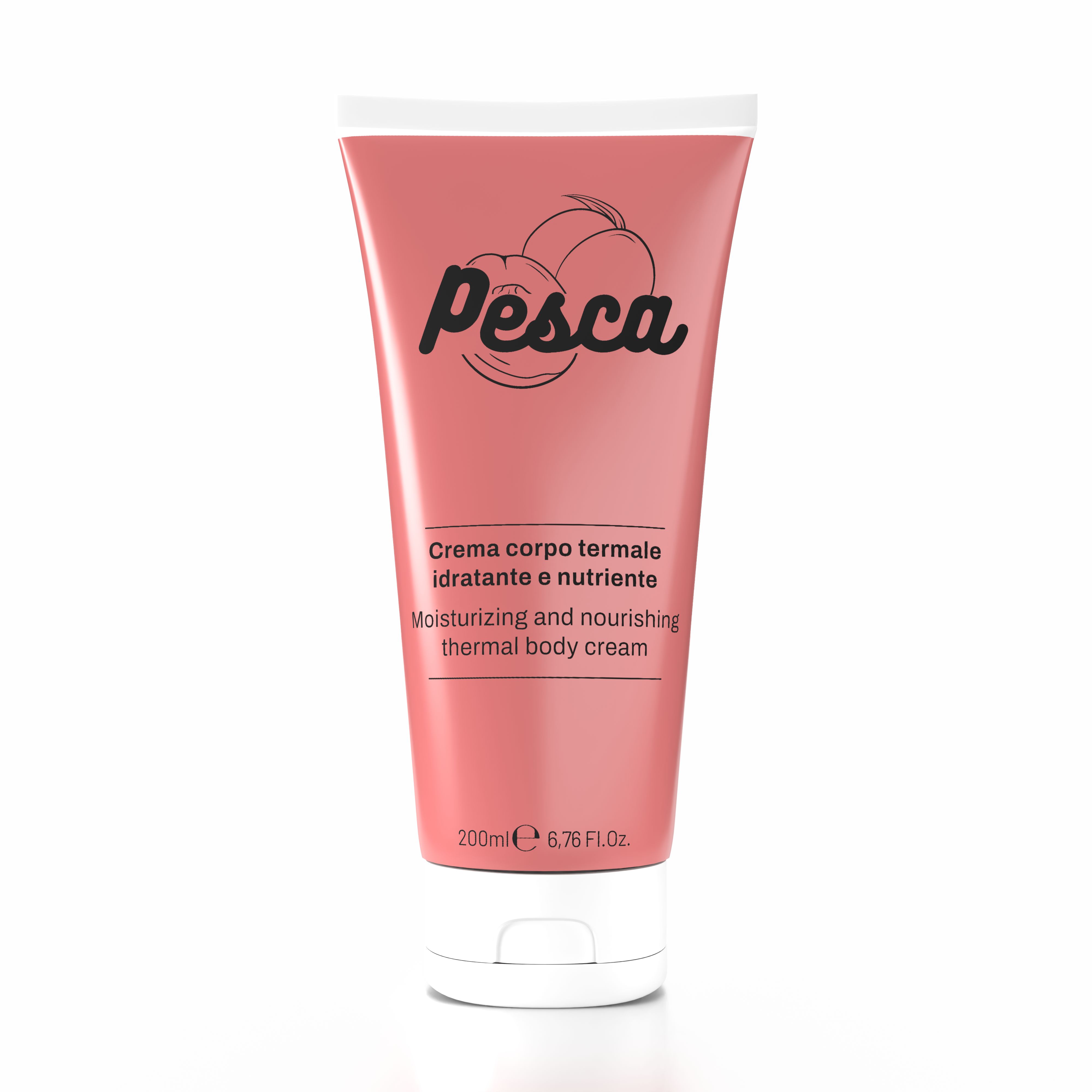 ischiabeauty Crema corpo termale alla Pesca Idratante e Nutriente 200