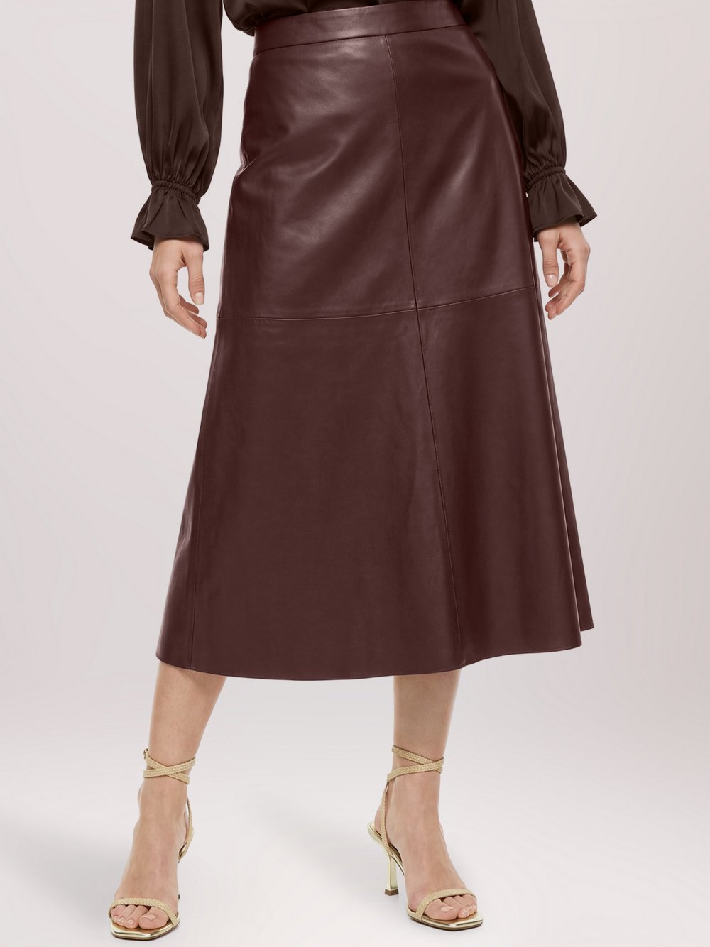 Vera Mont Lederrock Damen braun, 38