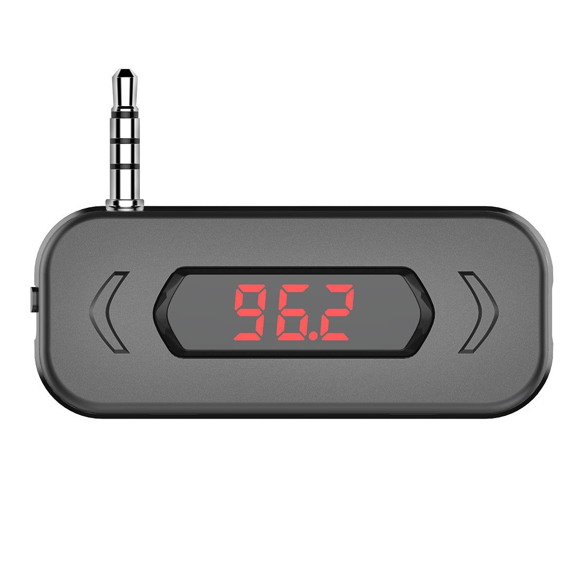 Doosl Wireless Car FM Transmitter & Hands Free Music Receiver With LCD Display DSER107