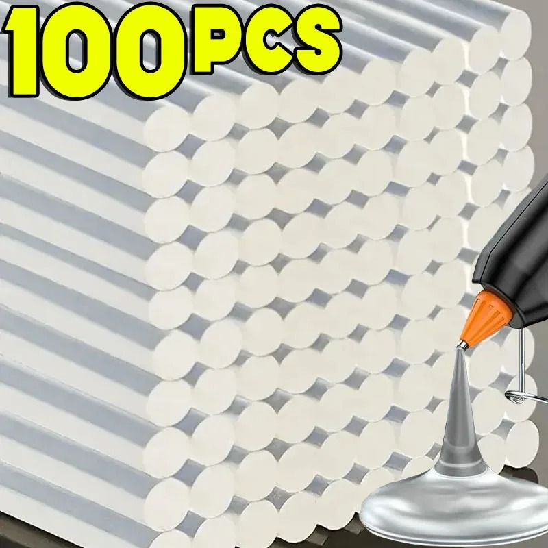 Clear Hot Melt Glue Sticks For Craft & Repair 7 X 150 Mm 50 Pcs