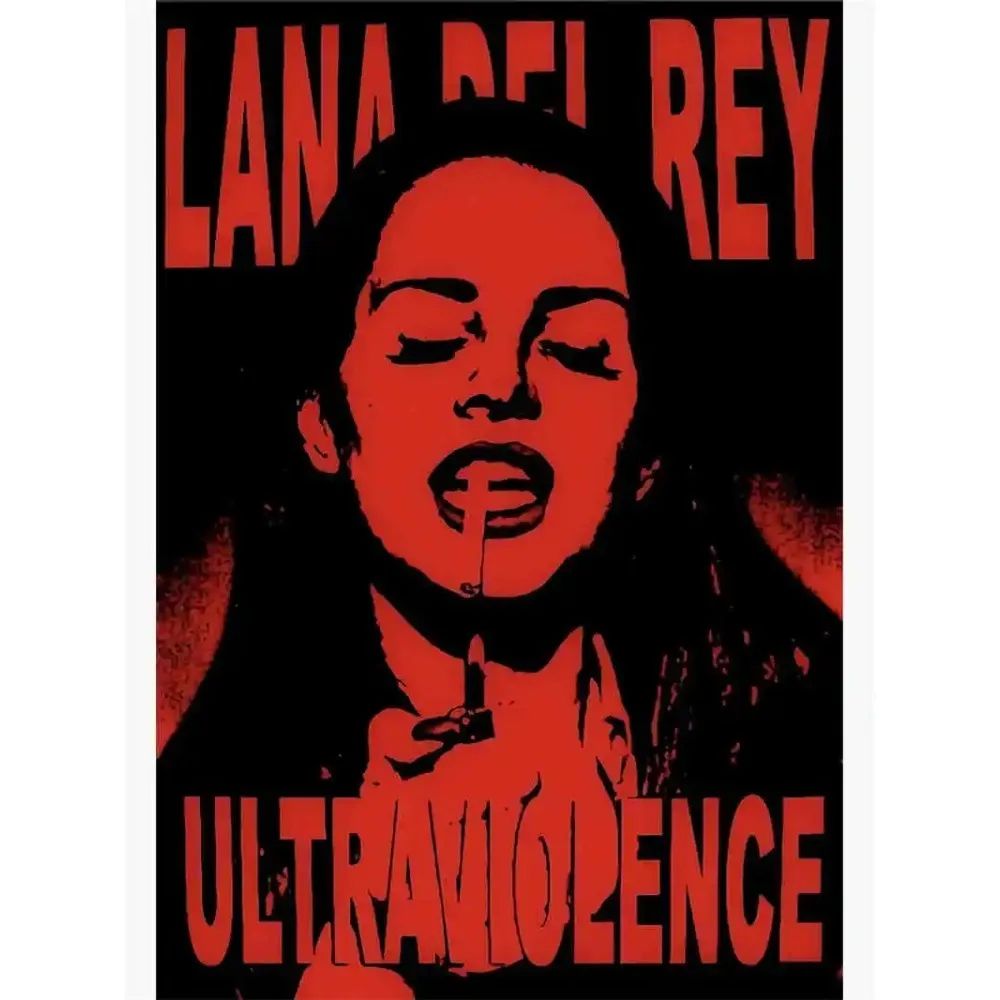 Lana Del Rey Canvas Wall Art Poster 3 30x40cm No Frame