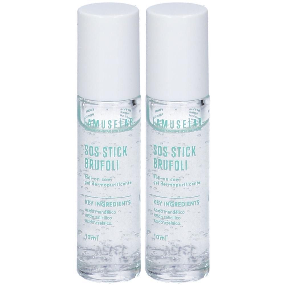 LamuseLab Stop Brufoli Roll-On Gel 2x10 ml Stick