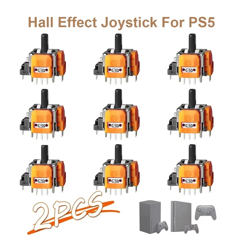 3D-Analog-Sensor Hall-Effekt-Joystick-Controller-Zubehör Ersatz-Daumenstick für Switch PS5/PS4/Xbox Gamepad Reparaturteil