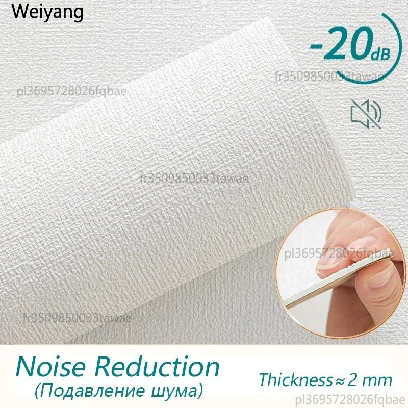 3D Verdickte Selbstklebende Wärmedämmende Tapete Leinen Einfarbig Dekor Wandsticker Renovierung Stoßfeste Tapete