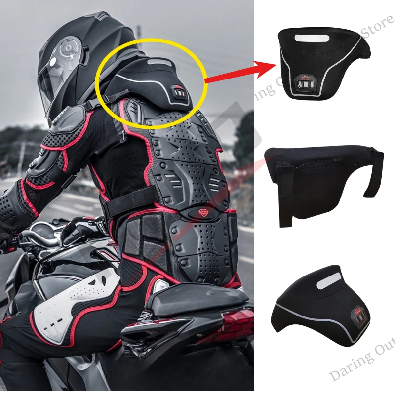 Protège-cou pour moto, équipement de protection anti-chute pour la conduite en extérieur, course tout-terrain, résistant à l