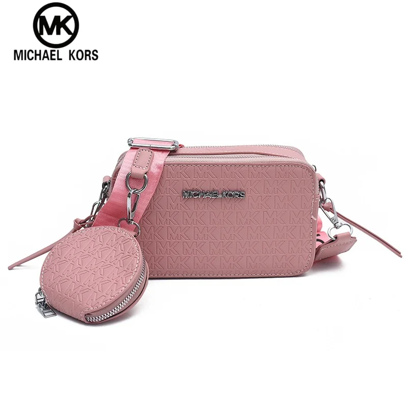 2026 Michael Kors Damen Modische Casual Crossbody Kameratasche MK Buchstaben Mutter-Kind-Tasche Pendler-Tasche