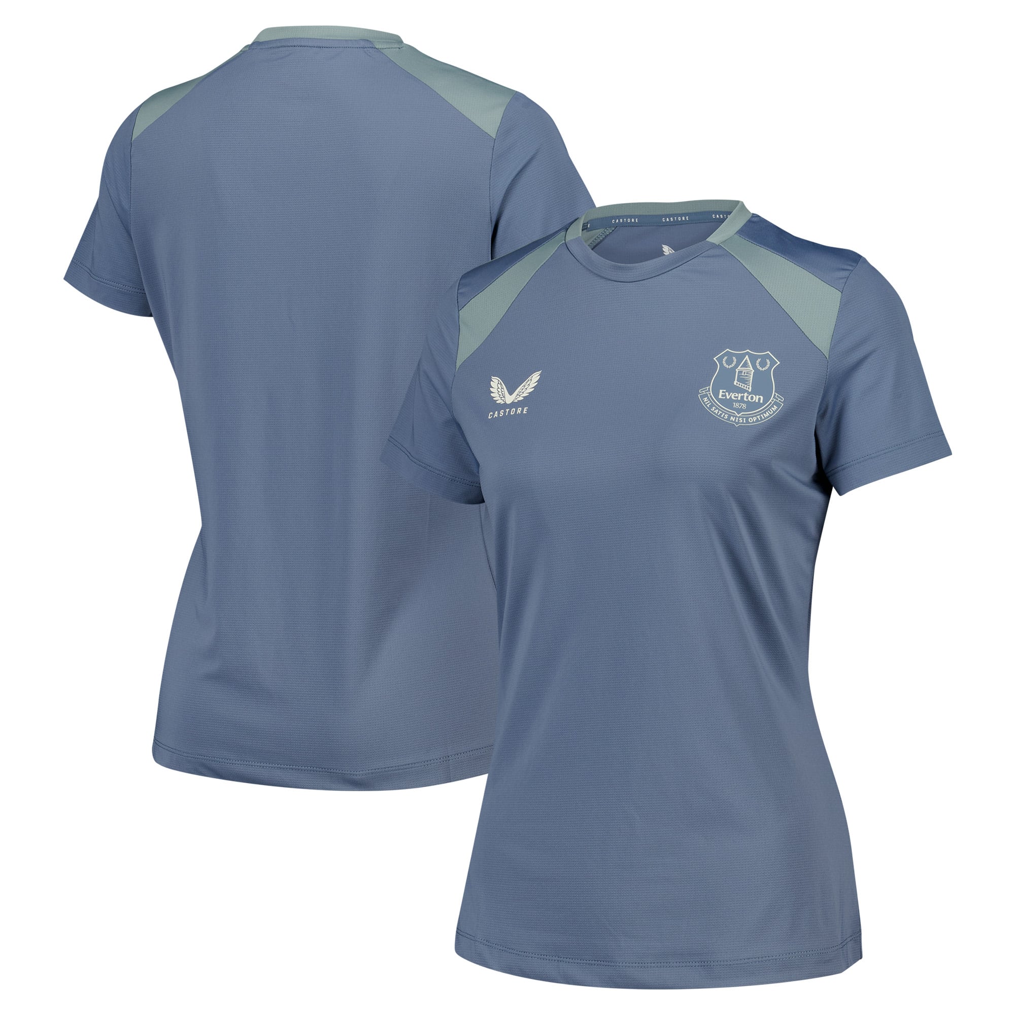 Everton Castore Spieler-Trainingsoberteil – Blau – Damen