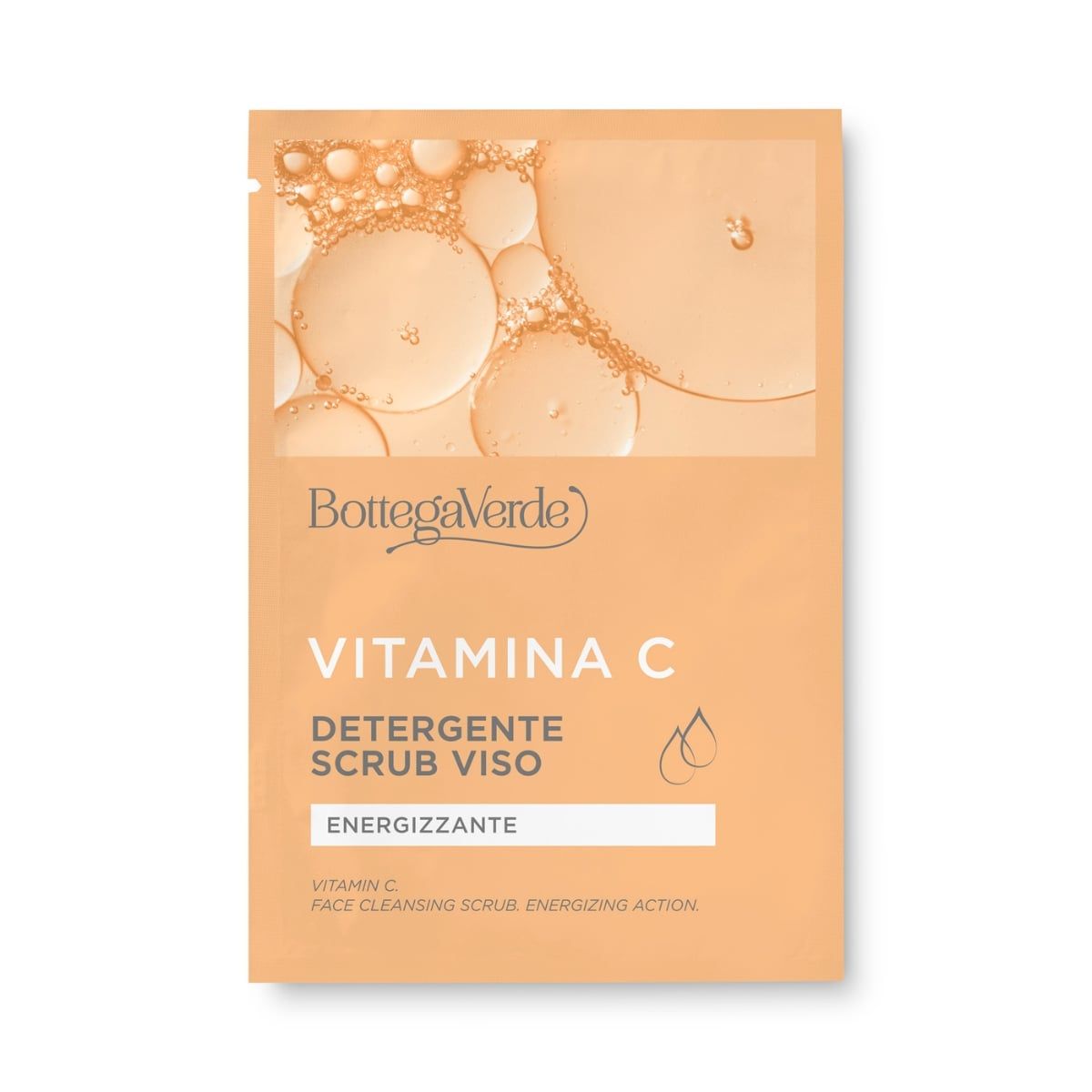 Bottega Verde Vitamina C - Detergente scrub viso energizzante 8 ml