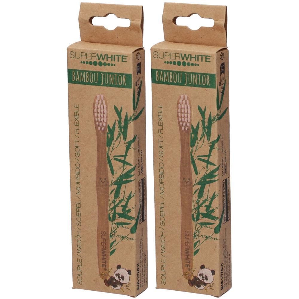 Superwhite Spazzolino Bambu Bambini 2x1 St